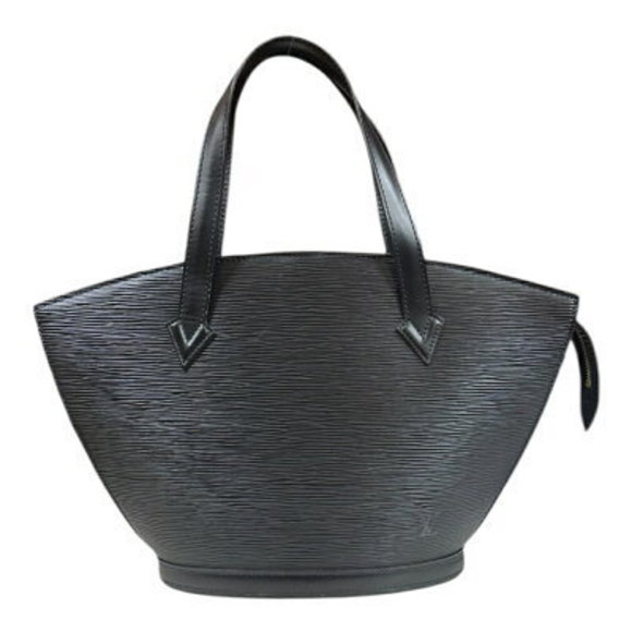 Louis Vuitton Jacques Leather Black Epi Handbag Saint - Picture 1 of 9